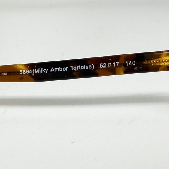 Coach Eyeglasses HC6182 5664 Milky Amber Tortoise 52-17-140 19686 - Picture 5 of 7